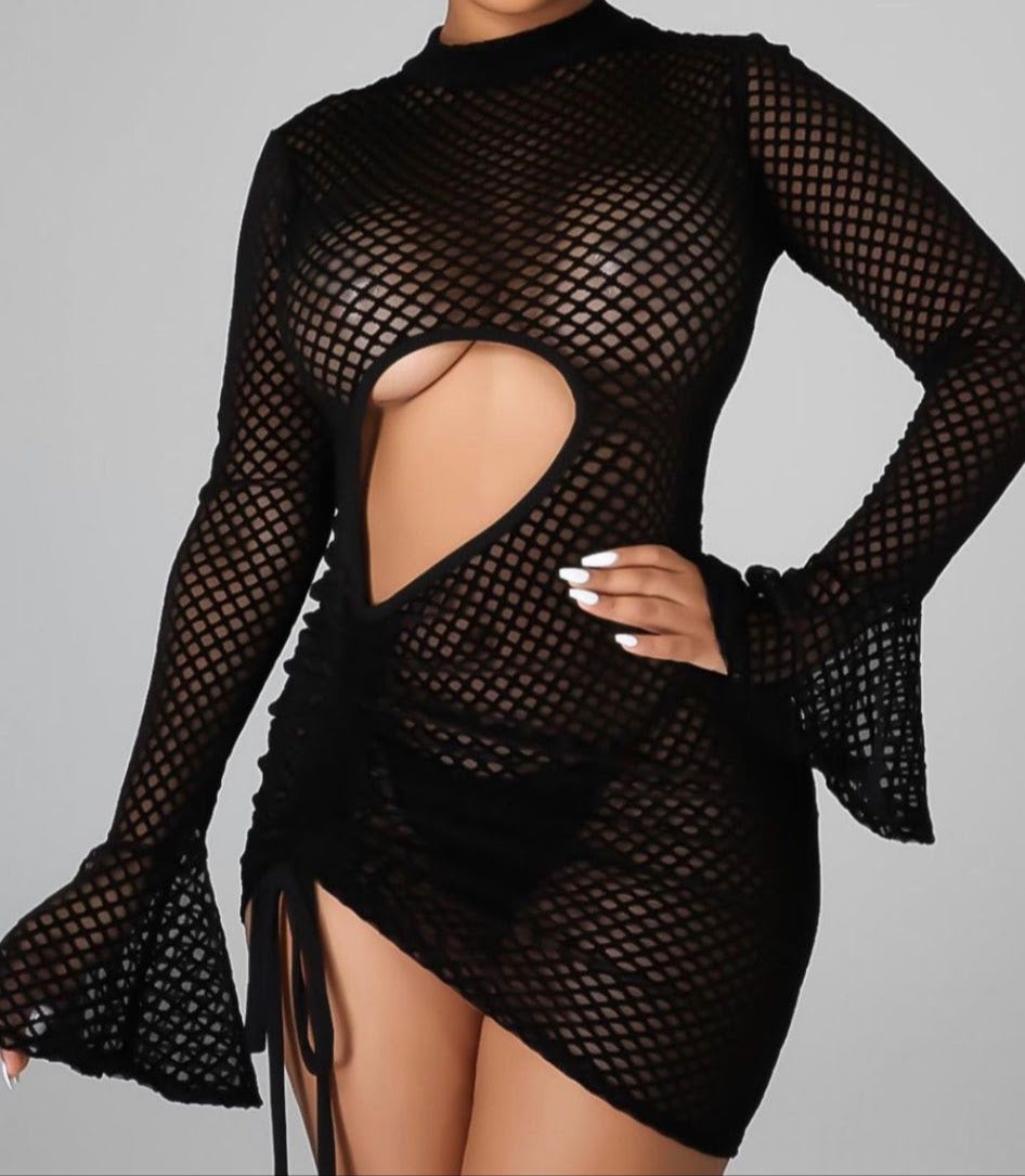 FISH NET DRESS